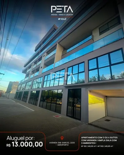 Apartamentos a partir de 240 m²