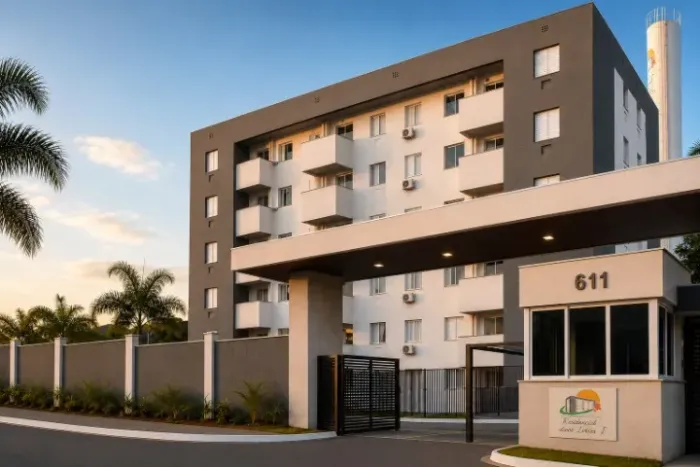 Apartamento 2 Quartos | Residencial dos Lírios | Marília | 49m²