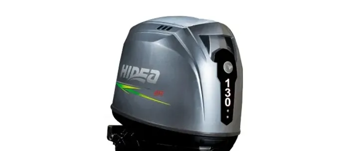 Motor Hidea 130HP 4T Elétricos Comando Rabeta 20.3" Eixo Contrarotante Power Trim