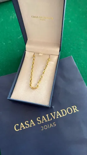 Pulseira em Ouro 18k 750 20cm 5.9g produzida em fábrica