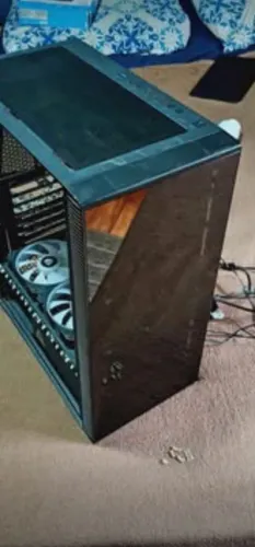 Gabinete Gamer Montech X3 Glass, Mid Tower, Com 5 Fans e Controladora
