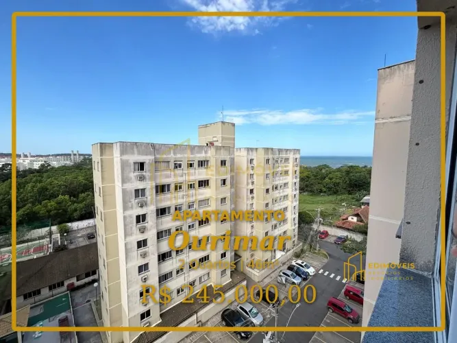 Apartamento em Ourimar: andar alto com sol da manhã e lazer completo!
