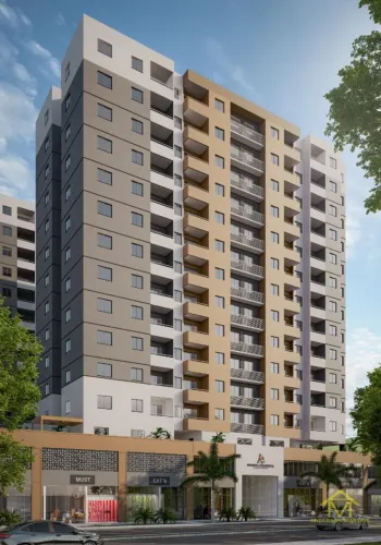 Apartamento moderno com excelente aproveitamento: Ed. Monte Athos