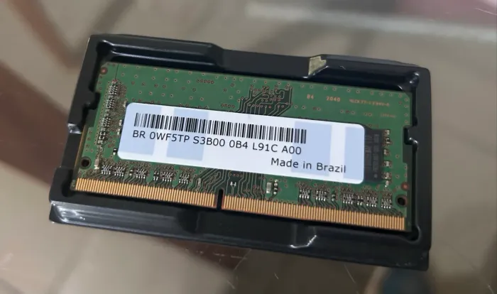 Memória RAM 8GB pouco usada