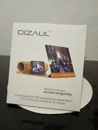 Lente Tela F10 Lente de Aumento 3D Suporte Ampliadora Zoom Celular