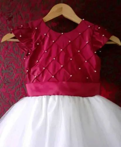 Vestido infantil plus sise de festa