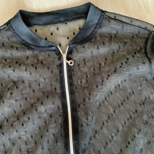 Casaquinho Organza Poá P