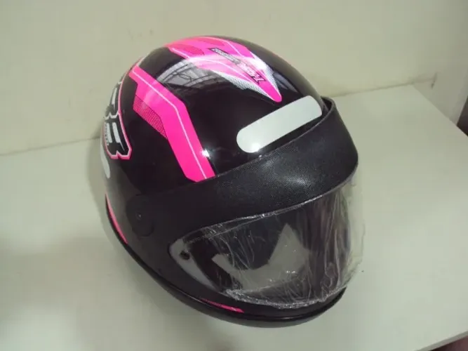 Capacete Protork z88 Sport Moto ROSA novo nunca usado TAM: 60