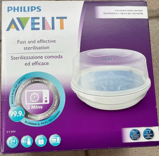 Esterilizador de Mamadeira para Microondas Aventi