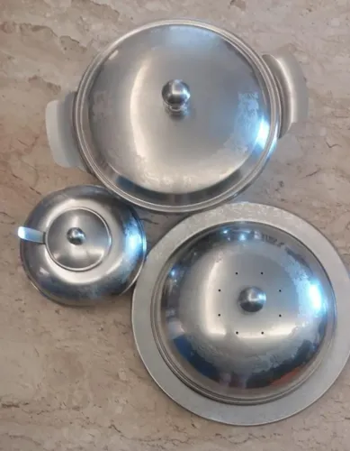 KIT Inox Vintage - 3 peças