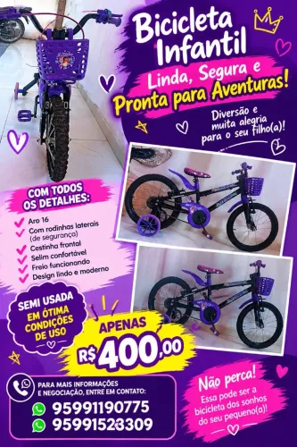 Bicicleta infantil