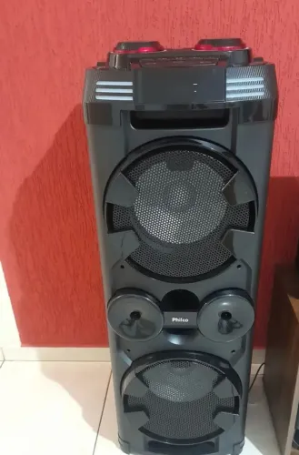 Caixa de som acústica Philco