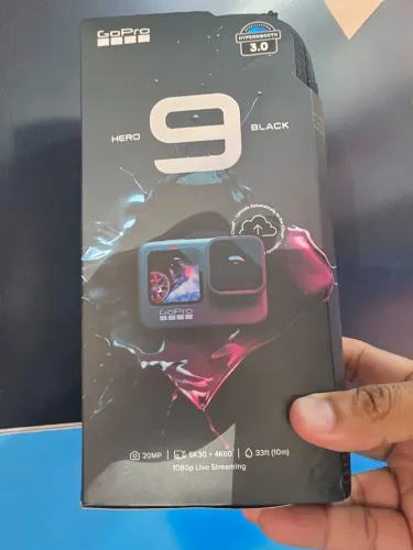 Câmera GoPro Hero 9 Black Completa 