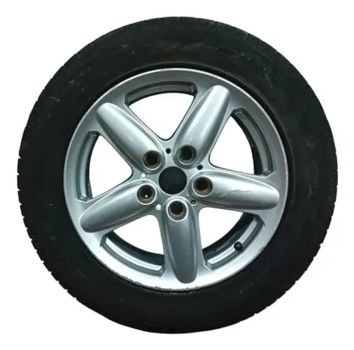 Roda Pneu Bom 205 60 16 Mini Cooper Countryman 1.6 T 2010 Cinza