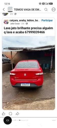 Vendo ponto de lava jato