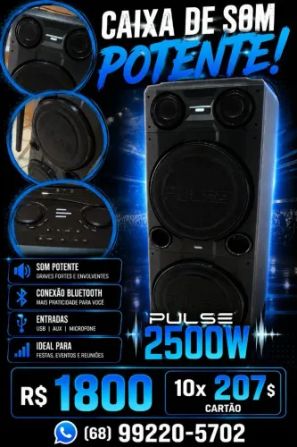 Caixa de som Pulse