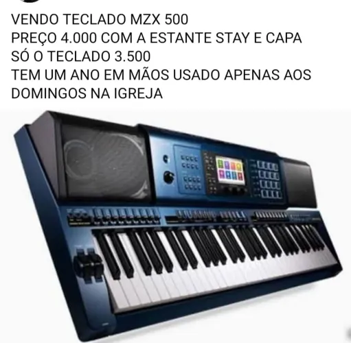Teclado MZX500