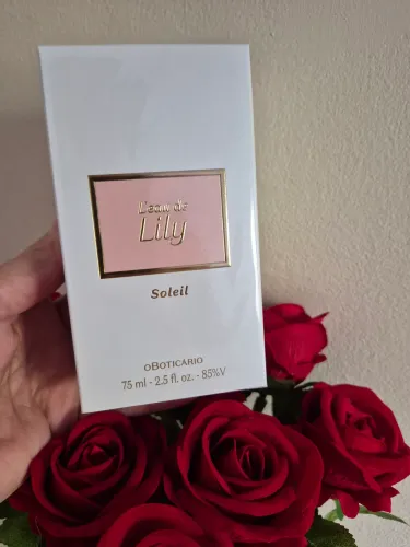 L'eau de Lily Soleil O BOTICÁRIO lacrado