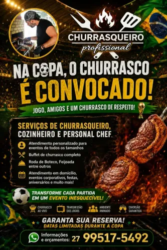 Churrasqueiro Profissional 