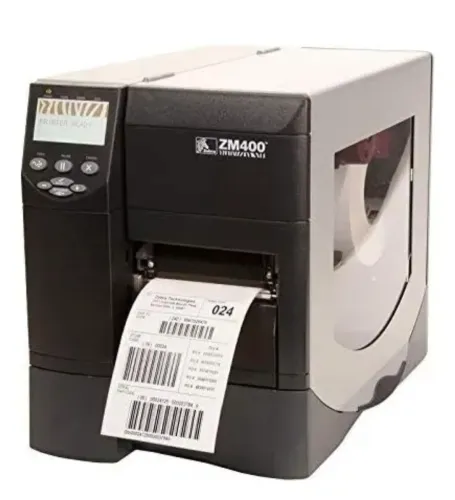 Impressora De Etiquetas De Mesa Monocromática Zebra Zm400 Petfeita