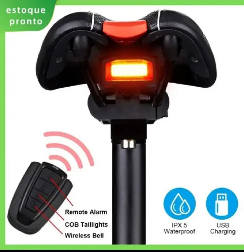 Alarme pra bike e moto controle remoto