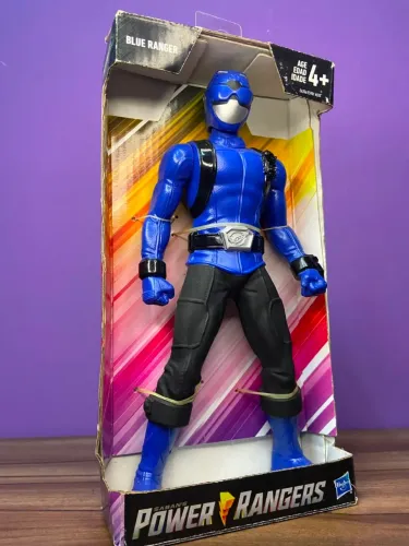 Boneco Articulado Herói Power Rangers Azul - Hasbro