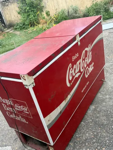 Freezer da coca cola original funcionando 500 LT