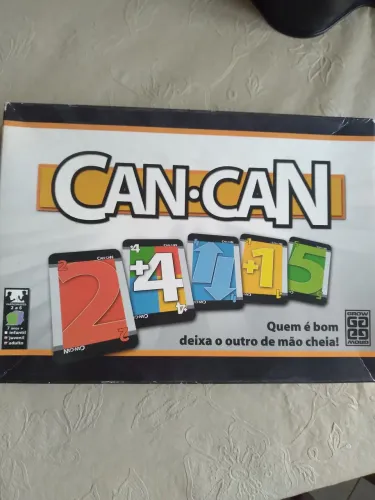 Jogo de Cartas Can-Can Grow - Completo e Bem Conservado
