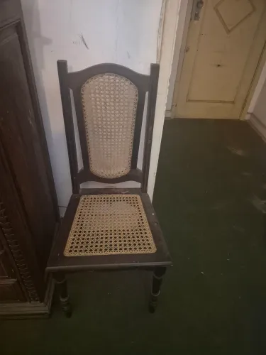 Cadeira palhinha assento + encosto