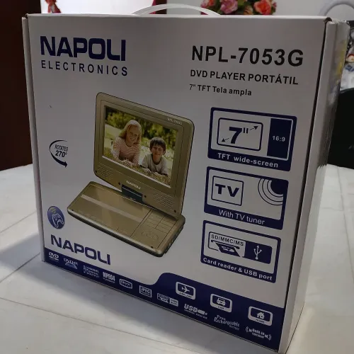 TV com DVD portátil