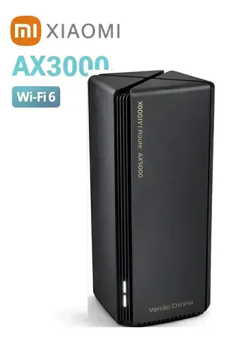 Xiaomi Mi AX3000 Roteador Wifi 6 Mesh  Preto - Versão Chinesa