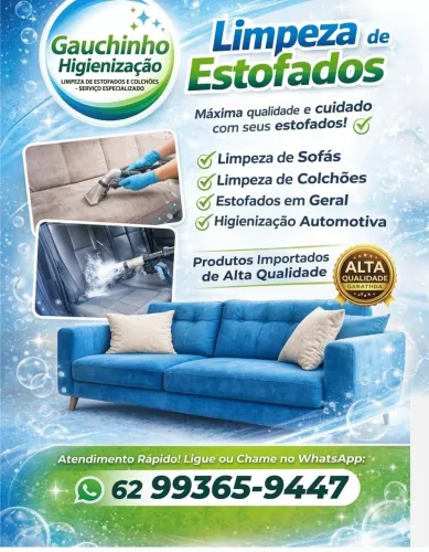 Limpeza em sofá a seco cadeira colchão e veículos internos leia o anúncio