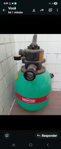 Filtro de piscina semi novo