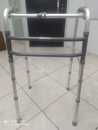 Andador Dobrável Alumínio Dellamed D10 Pop 3 em 1
