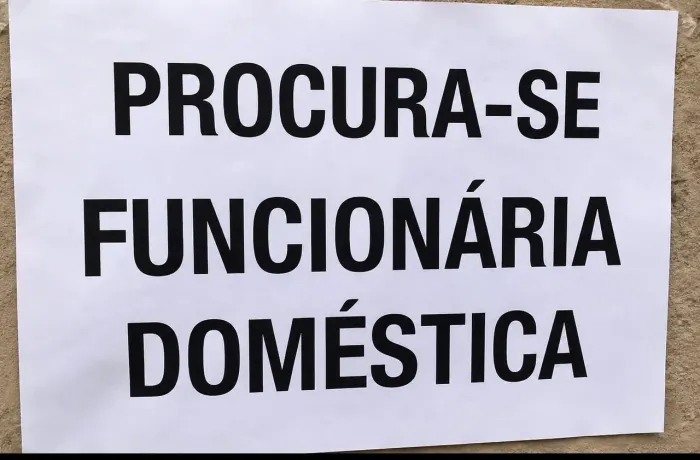 Vaga para Empregada Doméstica