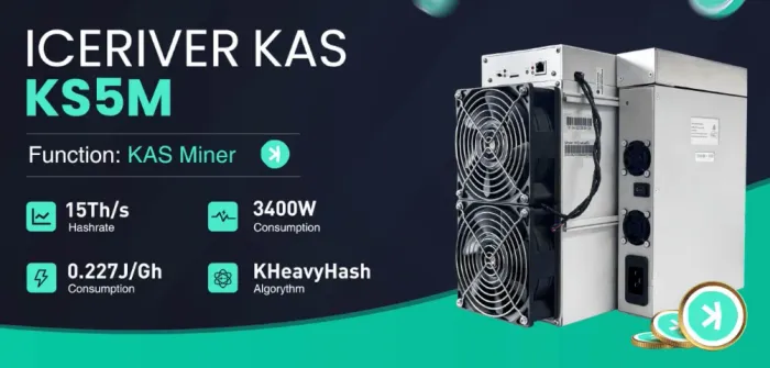 Mineradora IceRiver KS5M 15Th