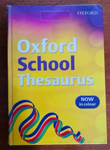 Dicionário Oxford School Thesaurus in Color, Importado.