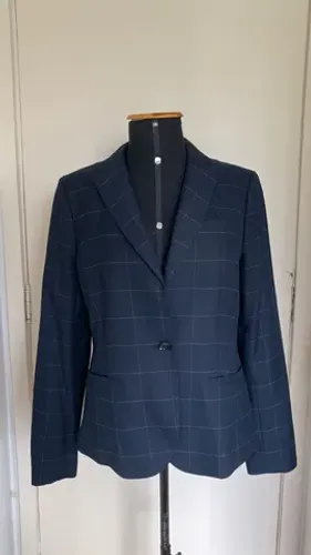 Blazer Banana Republic Original Azul Escuro 44 - como N O V O