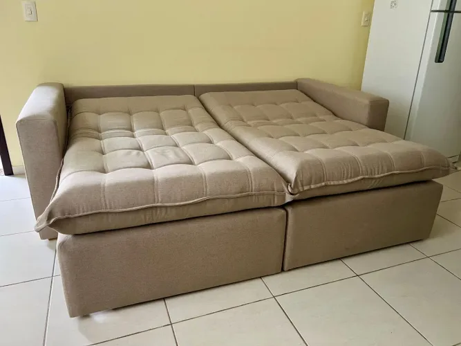 Sofás sem caixa em linho muito modernos e elegantes