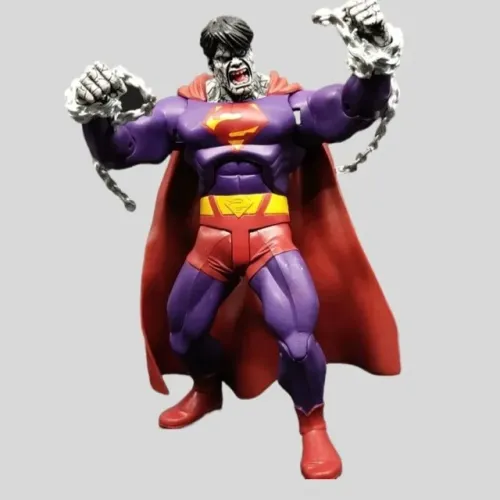 action figure articulado superman liga da justica