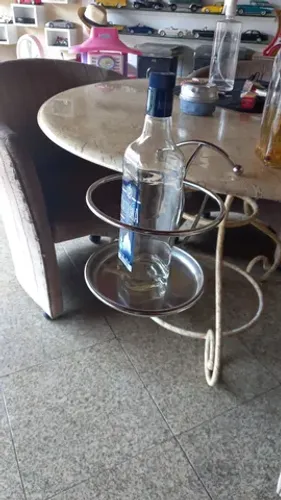 Suporte de mesa inox bebidas