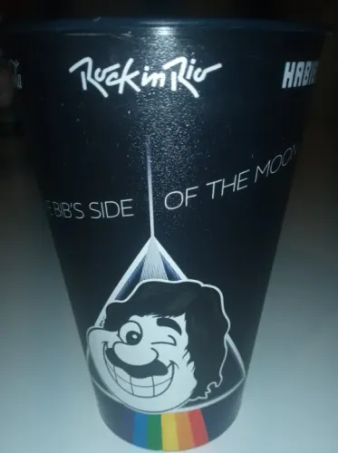 Copo Habib's - Pink Floyd - Gênio do Rock - Rock in Rio