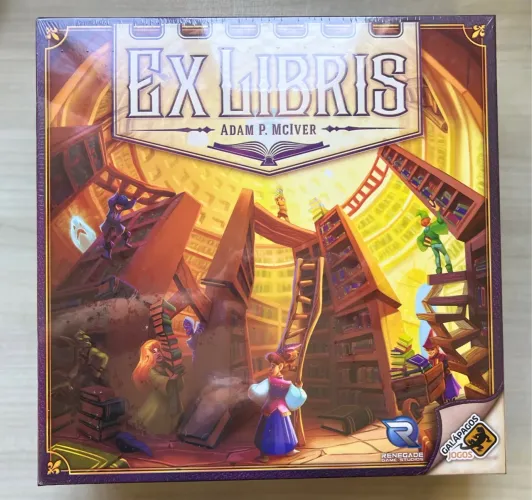 Jogo de tabuleiro: Ex libris - novo lacrado