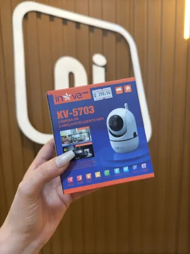 Câmera Inteligente Inva KV-5703 - Wi-Fi - Cabeçote Giratório
