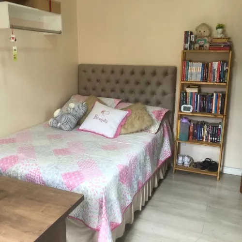 Cabeceira painel Bau Recamier Puff 
