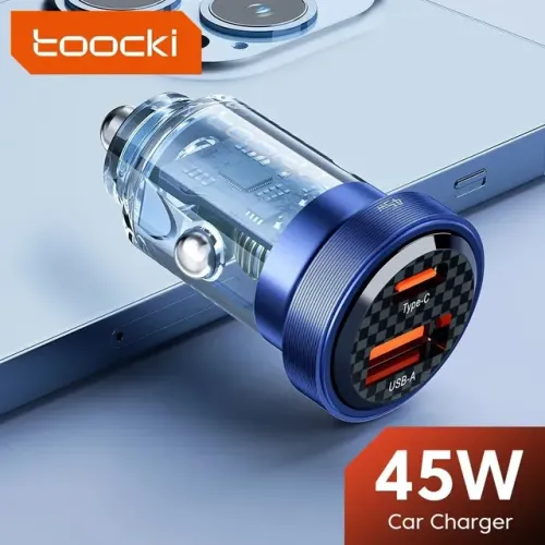 Carregador Veicular 45w automotivo