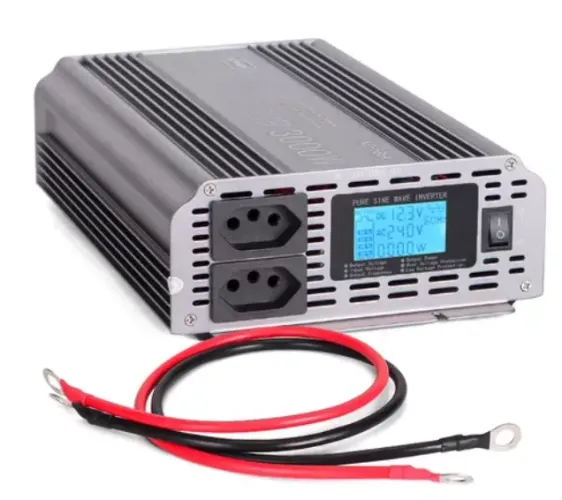 Inversor de Tensão Automotivo Knup KP-585A 3000w 12V x 220V Conversor Onda Senoidal Pura 