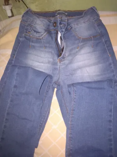 Calça Jeans Azul Feminina Suez tam 38 