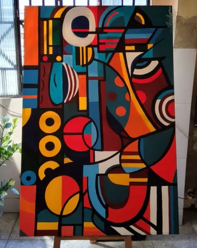 Tela de Arte Abstrata