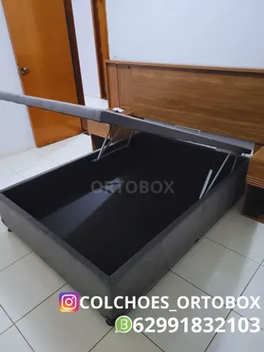 Cama Box Baú Casal inteiro tamanho padrão